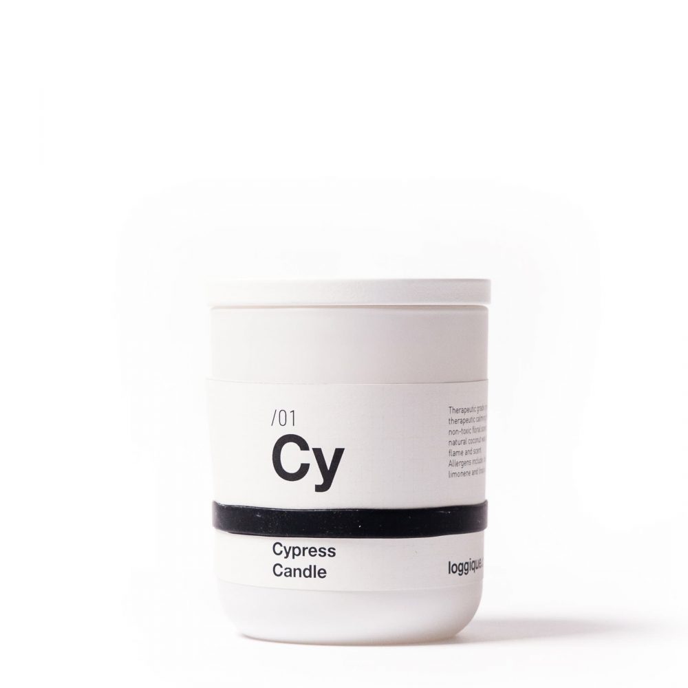 Cy/01 Cypress Natural Wax Candle 30cl
