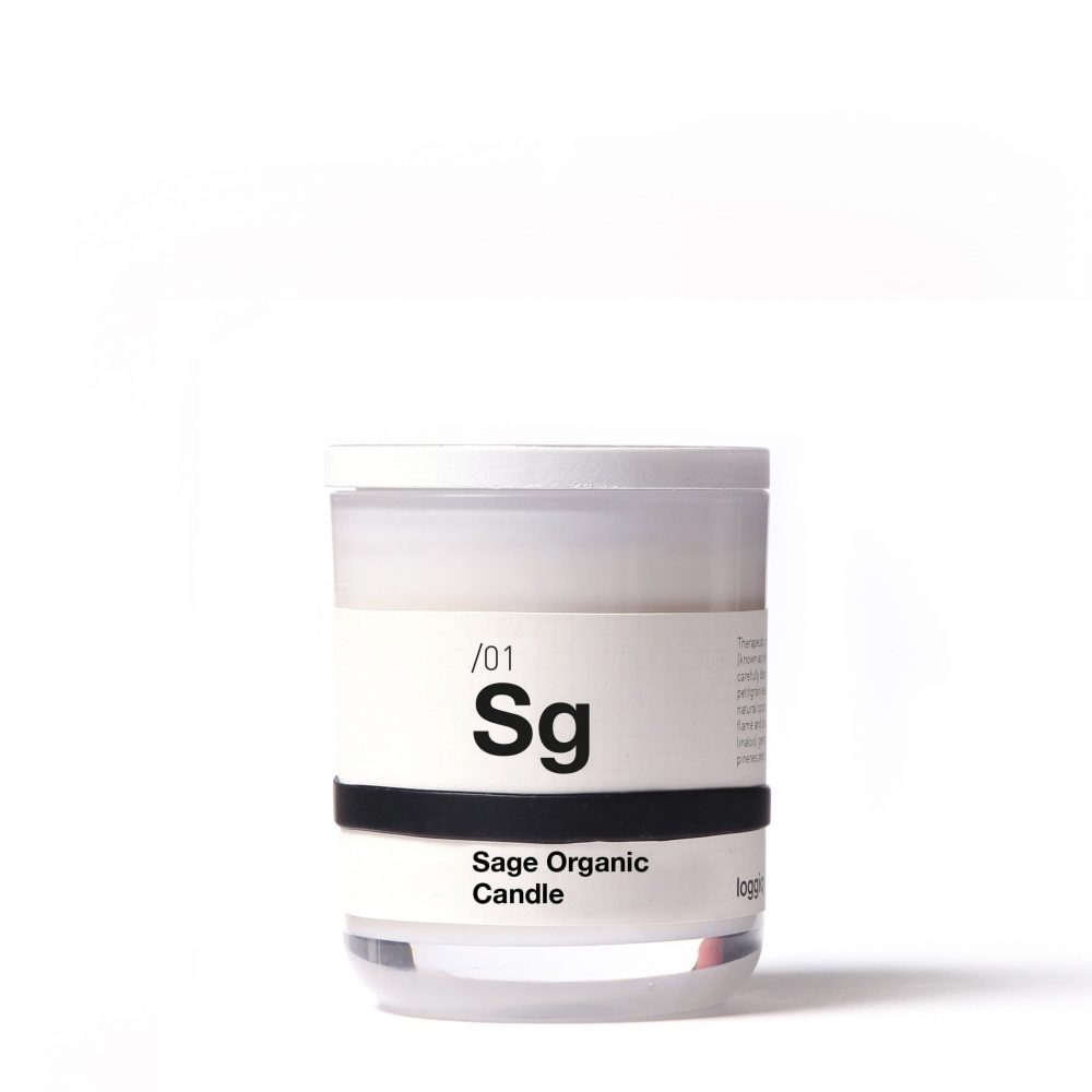 Sg/01 Sage Natural Wax Candle 30cl